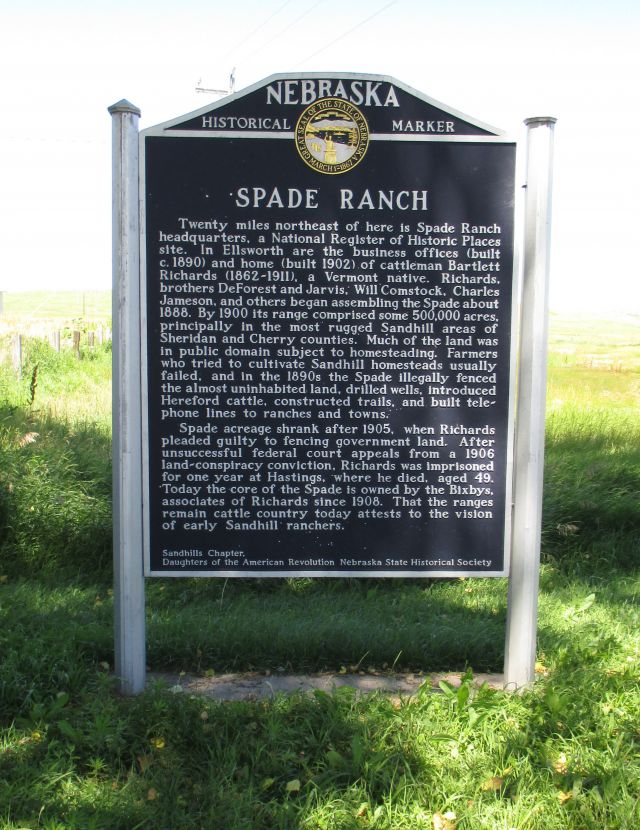 Spade Ranch sign &middot; <small></small>